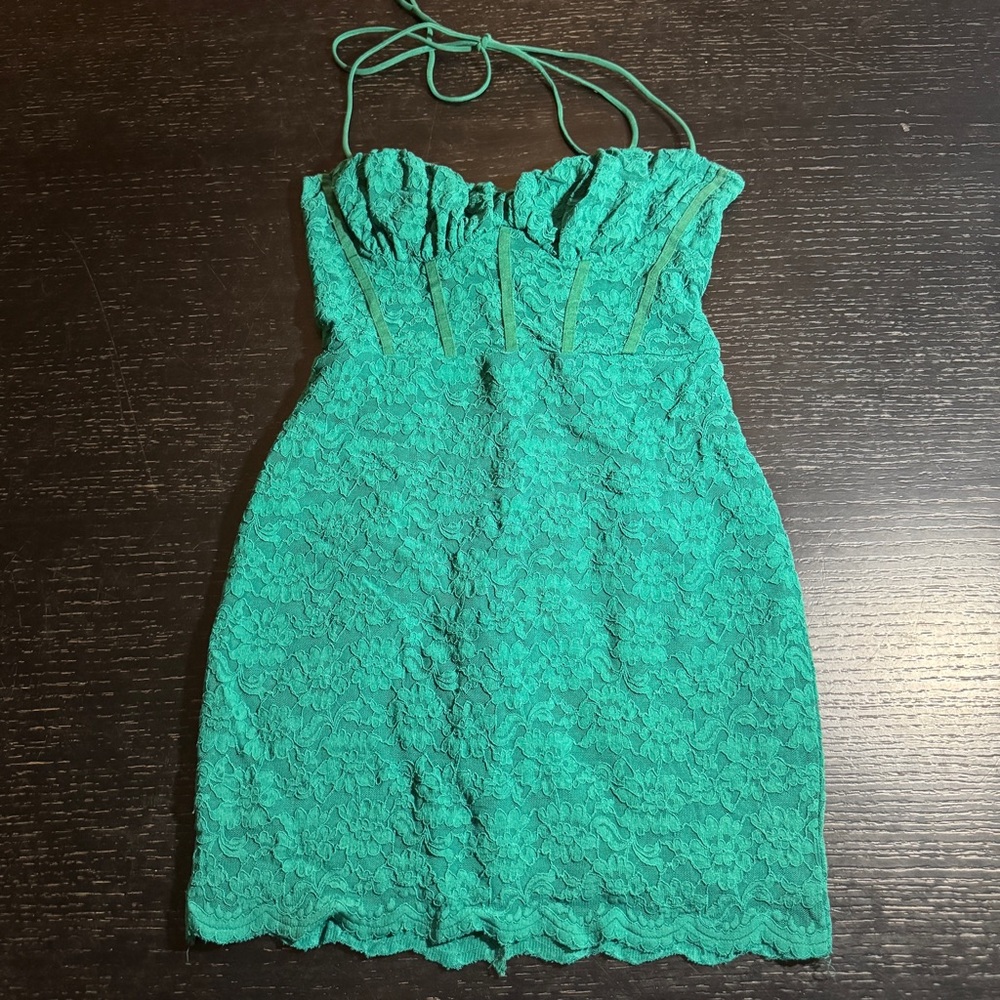 Hello Molly Stunning Lace Mini Dress - Picture 1 of 8